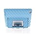 Apple iPad 2 iPad 3 iPad 4 Hideaway with Stand Blue Black Gumdrop Cases Silicone Rugged Shock Absorbing Protective Dual Layer Cover Case