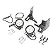 Rugged Ridge 11027.13 Light Kit, Windshield Mounted, Round, Black; 97-06 Wrangler TJ