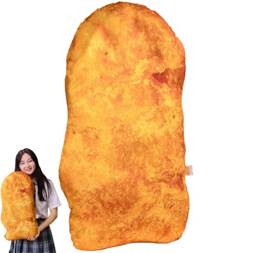 Oreiller peluche nugget de poulet 60cm jouet mignon et grand coussin lit