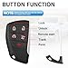 Smart Key Fob Replacement Remote Fits for GMC Yukon Chevy Tahoe Suburban 2021 2022 2023 2024 Proximity Keyless Entry Remote Control 433Mhz YG0G21TB2 13541559