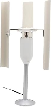 Micro Vertical Wind Turbine, 20W Wind Generator Model, 20V Windmill Generator DIY Wind Power Generator