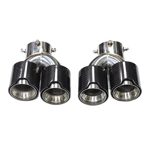 Embout d'échappement double carbone C pour modifier look BMW G22 G26