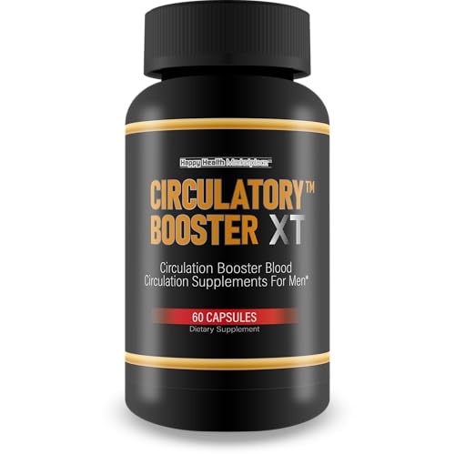 Circulatory Booster XT - Our Best Circulation Booster Blood Circulation Supplements For Men - Advanced Blood Flow Support For Whole Body Circulation Support - Better Blood Flow Blood Circulation Pills