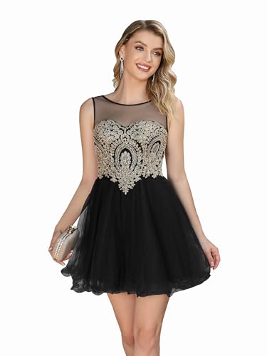 Robe de soirée ligne A avec perles pour adolescentes et femmes