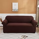 【NON GLISSANT】La fonction super extensible rend les housses adaptées à la plupart des styles de meubles. Le fond élastique et les bandes de mousse antidérapantes peuvent aider la housse de canapé à mieux rester en place, offrant une protection complète.