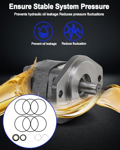 Image of Hydraulic Wheel Motor Seal Kit Fit for TB TC TE Series High Torque Hydraulic Motors Replace SK000090