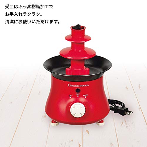 Amazon | チョコフォンデュ タワー S 電気 チョコファウンテン チョコ