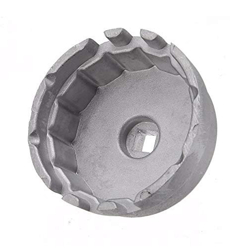 KINWAT Durable 14 Flutes Filter Socket Wrench Oil Filter Cap Spanner