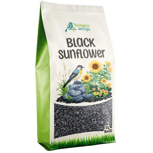 Premium Wild Bird Food 5L Refill (5L Bag Black Sunflower)