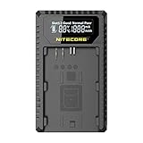 Das LCD-Display liefert Daten über den Ladestatus, einschließlich Ladestrom, Batteriespannung, Batteriestand und Batteriekapazität