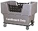 Matl Handling Cart, Cardboard Only, Gray