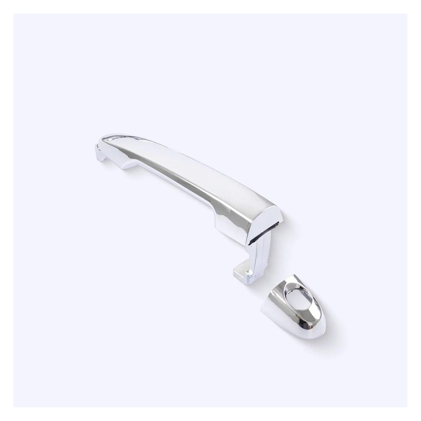 Kvkqmlfeaw One Color Outer Door Handle 1Pcs Chrome Outside Exterior Door Handle For Kia For Carens 2007-2012 Exterior Handle(Front Left)