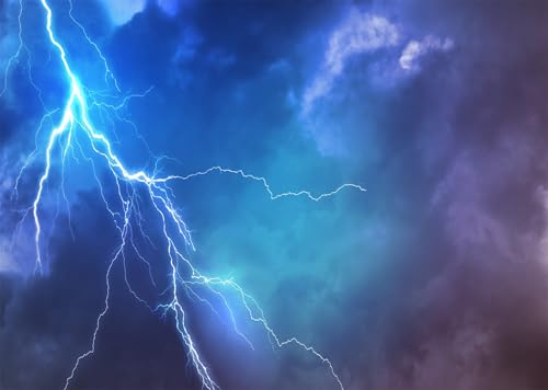 Fond en tissu ciel d'orage 3x2.5m pour studio photo de portrait fantastique et météo