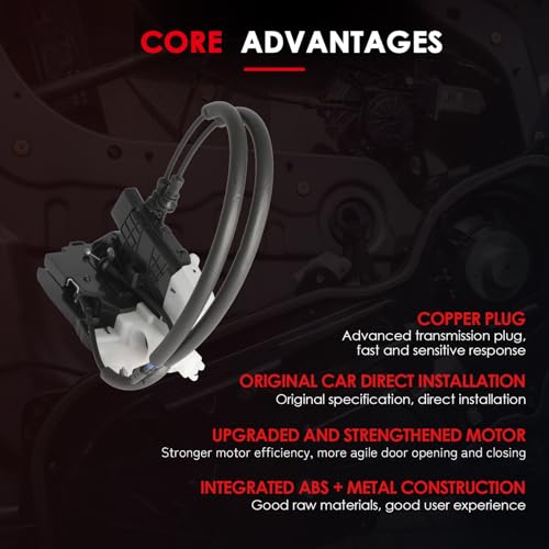 Image of CCIYU Rear Left Side Door Latch Lock Actuator Compatible for Hyundai for Tucson 2016 2017 2018 2019 2020 Door Lock Actuators Replaces 81410-D3000