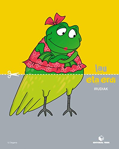 Portada de Lau Eta Erdi Irudiak P.vasco Ed 2017