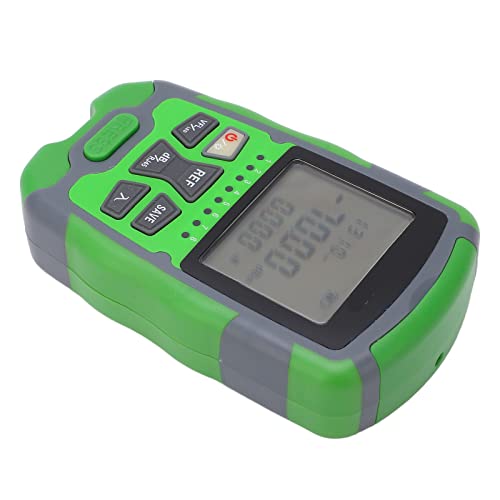 LWL-Tester, Optischer Mini-Leistungsmesser, Rotlicht-LWL-Kabel-Leistungstester mit USB-Ladekabel, LWL-Anschlüssen (10 MW)