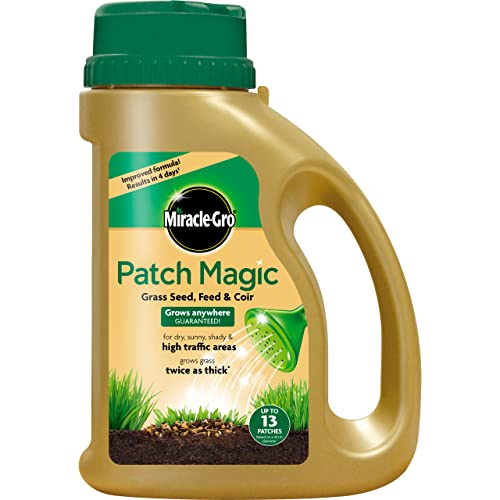 Miracle-Gro 119405 Patch Magic Grass Seed Feed and Coir 1015 g