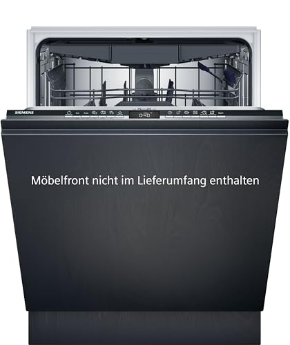 Siemens SX65TX05CE Geschirrspüler iQ500, vollintegrierte Spülmaschine mit Besteckschublade, 60 cm, varioSpeed Plus, flexComfort Körbe...