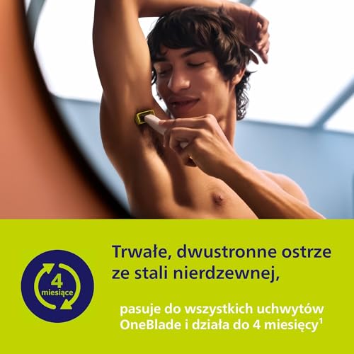 Philips Oneblade Intimate Golarka, Przeznaczona do Okolic Intymnych, Przycinania i Golenia z Dodatkową Ochroną Skóry, Model QP1924/30