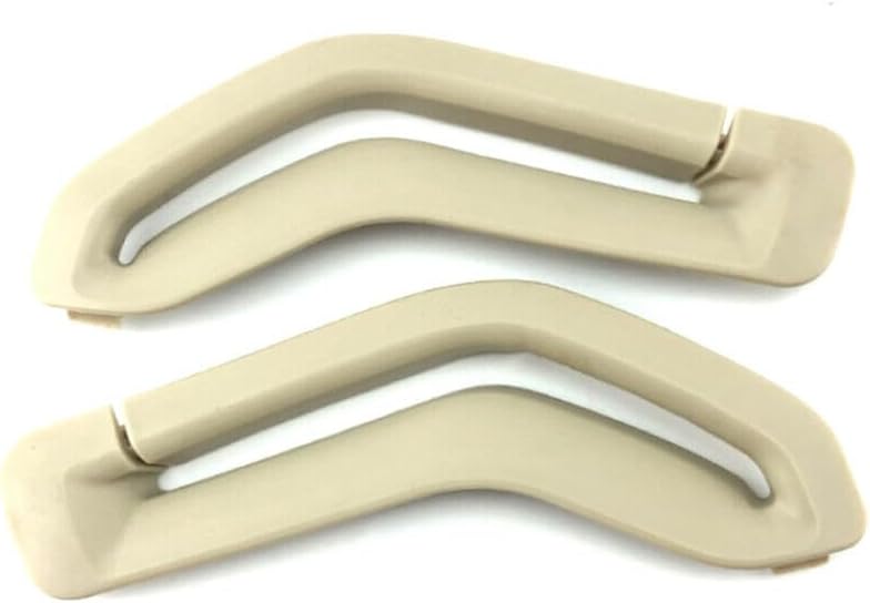 Pair Front Seat Belt Retractor Guide Ring Trim Beige for Volvo S60 S80 V70 XC90 Auto Interior Replacement Parts