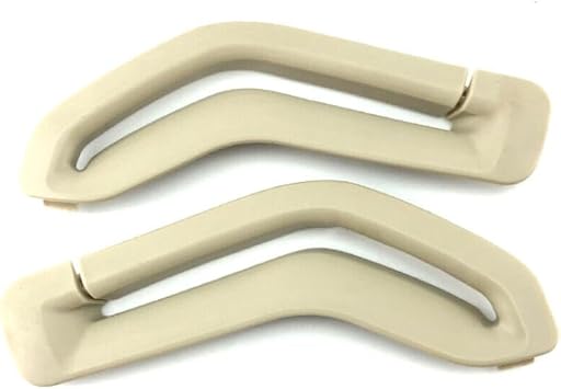Pair Front Seat Belt Retractor Guide Ring Trim Beige for Volvo S60 S80 V70 XC90 Auto Interior Replacement Parts