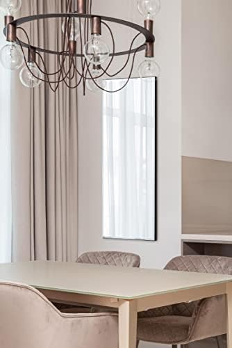 Black And Silver Bevelled Venetian Wall Mirror 3Ft X 2Ft (91cm X 61cm)