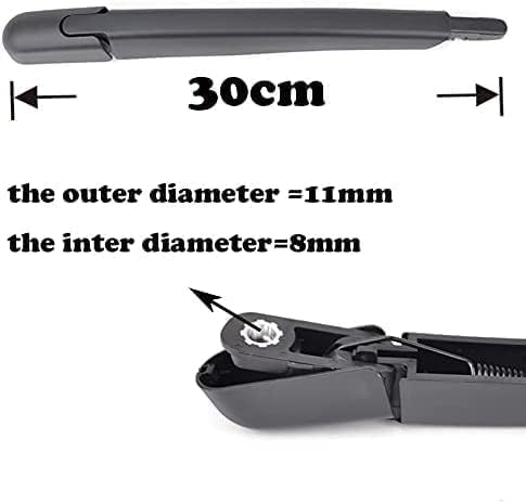 Miniatura 4 de Car rear windshield wiper blade wiper arm,for Nissan for X-trail T32 2014 2017 2016 2015,Windscreen Wiper Assembly Replacement