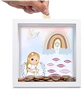 Bilderrahmen Spardose, Sparschwein Sparbüchse Geld Geschenk, Kommunion Konfirmation Taufe Geschen...