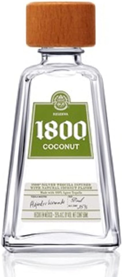 1800 Tequila Coconut 100% Agave 5cl, Single Bottle
