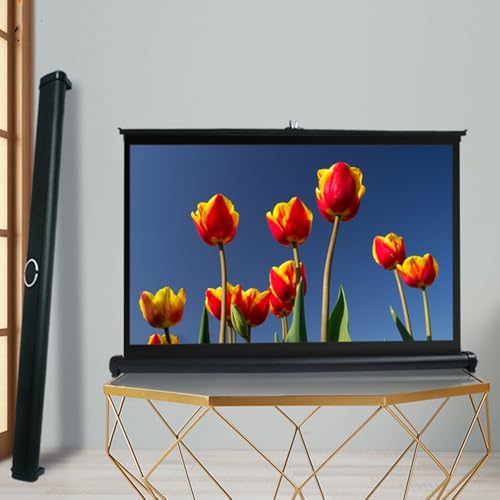 Pantalla de Proyección Retráctil 50" 4:3 para Escritorio miniatura 2