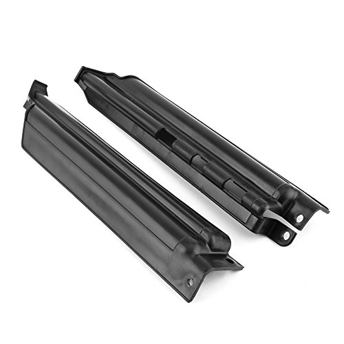 Protezioni Forcella Anteriore Moto - Senza Clip, In Plastica, Per KLX650, KLX250R, Bianco/Nero