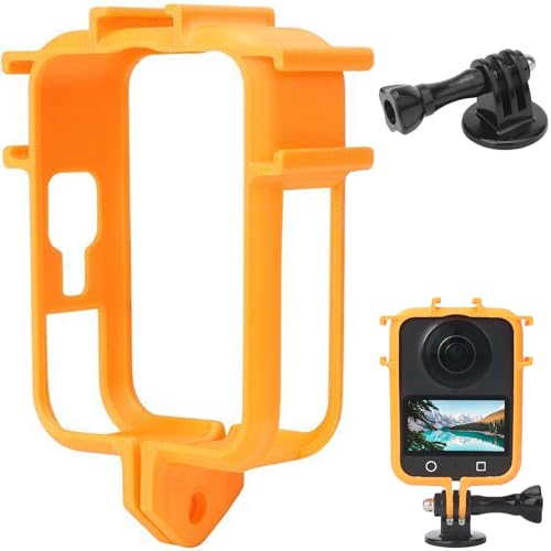 Telaio Protettivo Espansione Accessori per DJI Osmo 360 con Cold Shoe-Orange