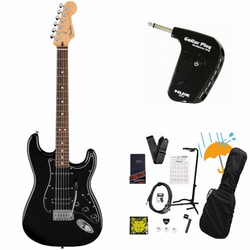 Fender/Standard Stratocaster HSS Laurel Fingerboard Black Pickguard Black GP-1AvtGLM^[S҃ZbgR