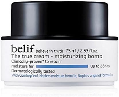 belif The True Cream Moisturizing Bomb Korean Beauty [Imported]