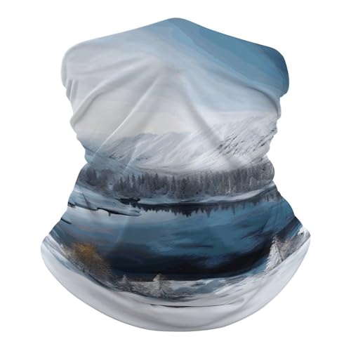 Neck Gaiter Face Mask Respirable Cortaviento Cubierta Facial de Invierno para Montañas y Nieve Balaclava Bandana para Hombre y Mujer miniatura 1