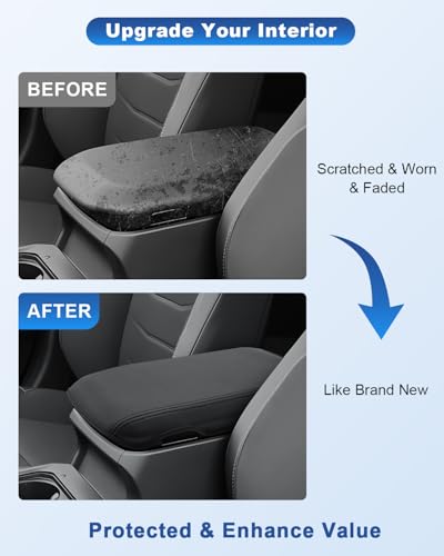 Image of CDEFG for 2026 Subaru Solterra Center Console Cover, for 2026 Subaru Solterra (Premium /Limited /Limited XT /Touring XT) Accessories Armrest Cover Middle Console Protector