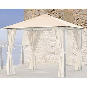 QUICK STAR vervangend dak 3x3m tuinpaviljoen Nizza zand paviljoen partytent