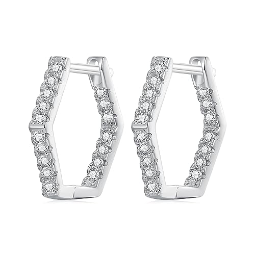 Créoles en Argent 925 pour Femme : Petites boucles d'oreilles hypoallergéniques et légères