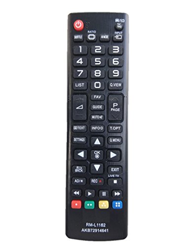 Image of LipiWorld RM-L1162 AKB72914641 (Compatible LG Led Tv Universal Remote Control) Compatible for LG Tv Remote