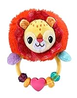 VTech Shake & Explore Lion Toy - Interactive Lion Baby Rattle - 536203 Multicolour
