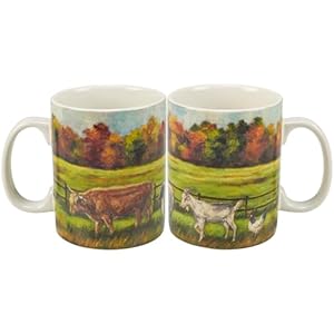 Primitives by kathy fall parade mug 118239  urban country home decor