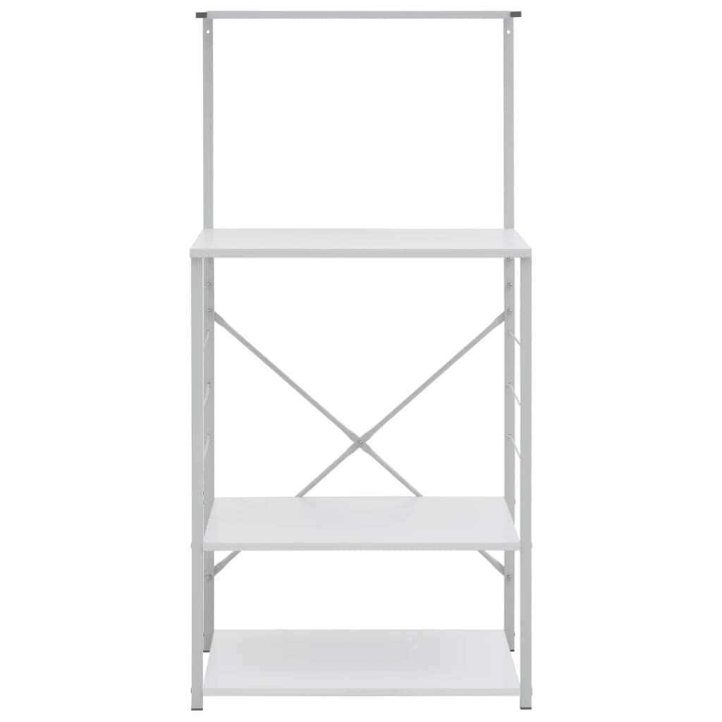 Generisch Mikrowellenregal Weiß 60x39,6x123 cm Holzwerkstoff,Heim Garten,Küche Esszimmer,Küchenhelfer -utensilien,Küchenorganizer,Küchenutensilienhalter -ablagen-288240