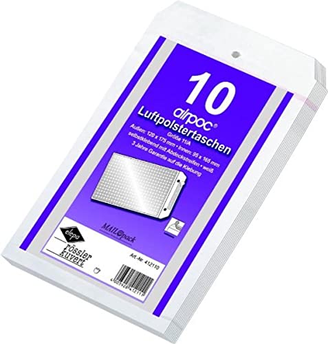 MAILmedia Enveloppes à bulles type C13 blanches 10 g 412130 Cover