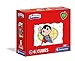 Clementoni DC superfriends, 3 anni-cubi da 6 pezzi-Play For Future, materiali 100% riciclati-Made in Italy, bambini, puzzle cartoni animati, Multicolore, 44008