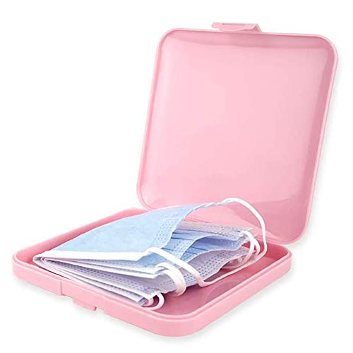 TBOC Custodia per Mascherina in Plastica Rigida Rosa