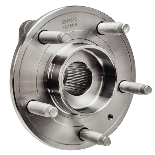 Image of Detroit Axle - Front Wheel Bearing Hubs for Buick Cascada Verano Cadillac ELR ATS Volt Chevrolet Orlando Cruze, 2 Wheel Bearing & Hubs Assembly Set Replacement