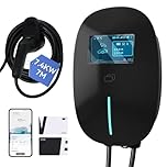 eklipt EV Charger 3-Pin Plug 7M Type 2 Charging Cable 7.4kW, [6/10/16/24/32A] Electric Vehicle Charger with App and RFID, Single-Phase, IP54 Advanced Protection car charging cable for EVs & PHEVs