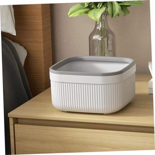 Mini bote de basura de escritorio sin tapa 2 piezas miniatura 7