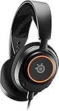 SteelSeries Arctis Nova 3 - USB-C Gaming Headset for PC, PS4, PS5 & Switch - RGB Lights - Hi-Fi Drivers - 360° Spatial Audio - AirWeave Memory Foam Earcups - Super Lightweight - ClearCast Gen 2 Mic