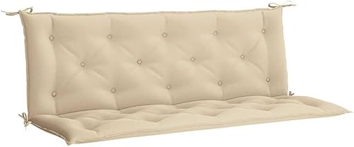 Miniatura 31 de vidaXL Cojines de banco para interiores y exteriores, 2 piezas, cojines de sofá biplaza para patio, cojines de asiento de columpio de porche,